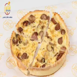فطيرة بيض نقانق